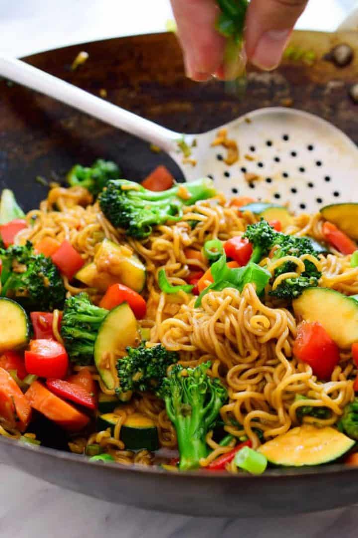 Ramen Stir Fry The Stingy Vegan